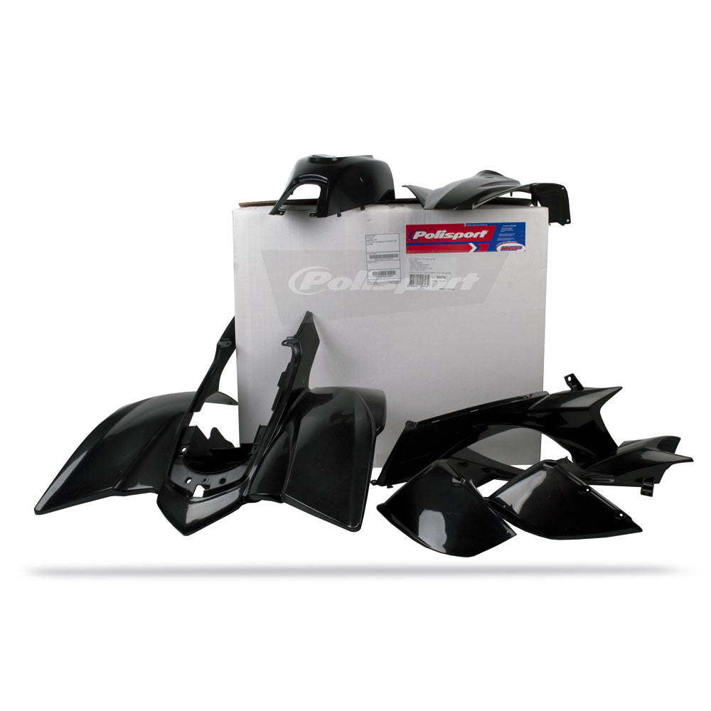 Polisport Plastics Quad Box Kit For Yamaha YFZ 450 Black 2004-2008